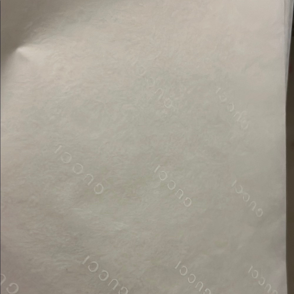 Gucci White Luxury tissue paper